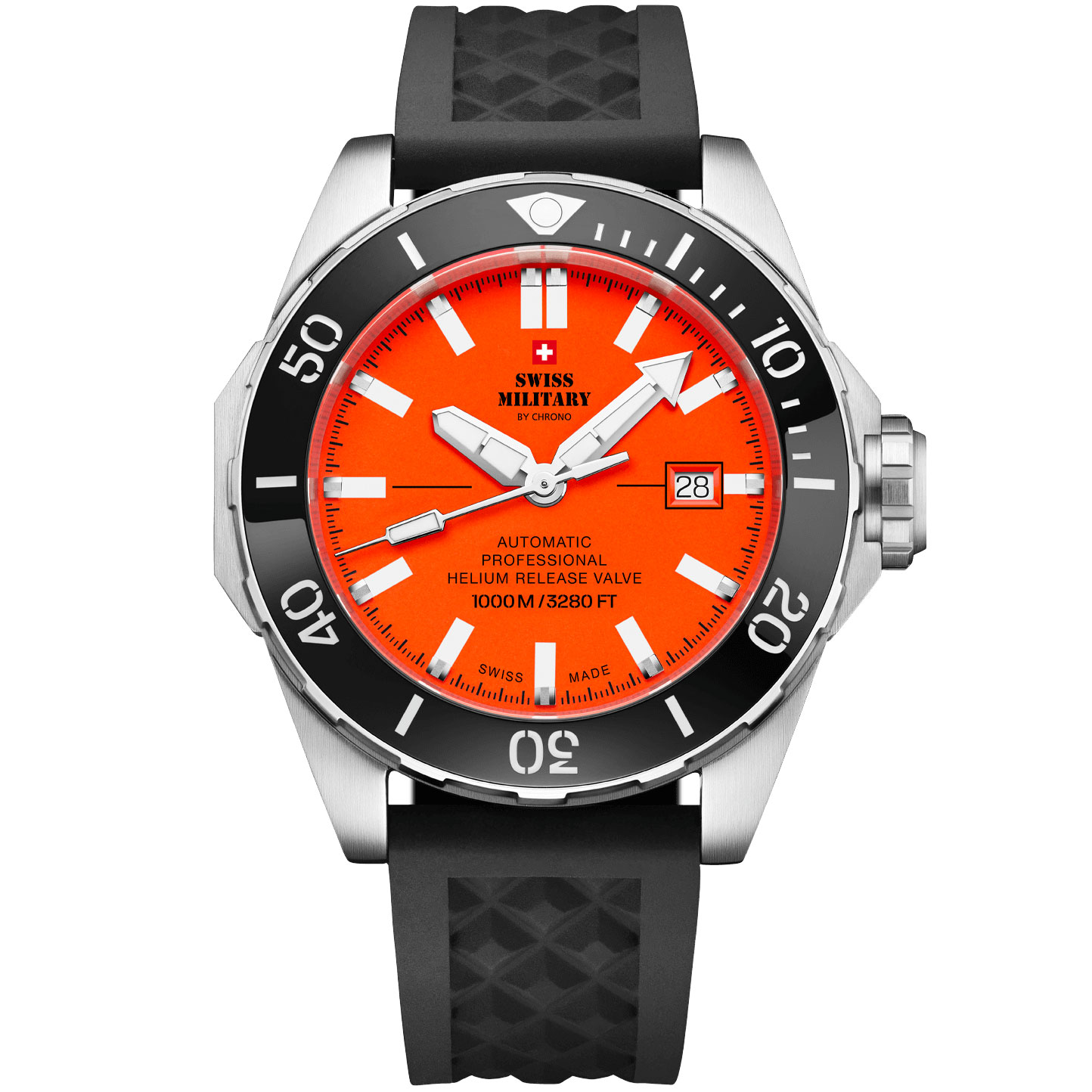 Часы Swiss Military Diver 1000m SMA34092.06